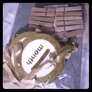 Photo banner kit baby 12 months